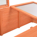 Θερμοκήπιο 100x50x34 εκ. Ξύλινο