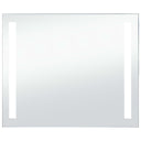 Καθρέφτης Μπάνιου Τοίχου με LED 80 x 60 εκ.