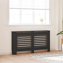 Κάλυμμα Καλοριφέρ Μαύρο 152 x 19 x 81,5 εκ. από MDF
