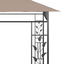 Κιόσκι με Αντικουνουπικό Δίχτυ Taupe 6x3x2,73 μ. / 180 γρ./μ²
