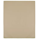 Σεντόνια με Λάστιχο 2 τεμ. Taupe 100x200 εκ. Βαμβακερό Ζέρσεϊ