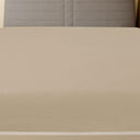 Σεντόνια με Λάστιχο 2 τεμ. Taupe 100x200 εκ. Βαμβακερό Ζέρσεϊ
