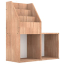 Παιδική Ραφιέρα Περιοδικών Sonoma Δρυς 71x30x78,5εκ Επεξ. Ξύλο