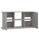 Βάση Ενυδρείου Γκρι Sonoma 121x41x58 εκ. από Επεξεργασμένο Ξύλο