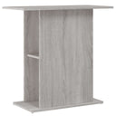 Βάση Ενυδρείου Γκρι Sonoma 75x36x72,5 εκ. Επεξεργασμένο Ξύλο