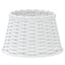 Καπέλο Φωτιστικού Λευκό Ø38x23 εκ. από Wicker