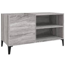 Δισκοθήκη Γκρι Sonoma 84,5 x 38 x 48 εκ. από Επεξεργασμένο Ξύλο