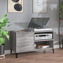 Δισκοθήκη Γκρι Sonoma 84,5 x 38 x 48 εκ. από Επεξεργασμένο Ξύλο