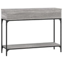 Τραπέζι Κονσόλα Γκρι Sonoma 100x30,5x75 εκ. Επεξεργασμένο Ξύλο