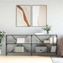 Τραπέζι Κονσόλα Γκρι Sonoma 180x30x75 εκ. Επεξ. Ξύλο/Σίδηρος