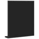 Καθρέφτης Μπάνιου με Ράφι Μαύρος 50x12x60 εκ. από Επεξ. Ξύλο