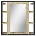 Καθρέφτης Μπάνιου Ντουλάπι Sonoma Δρυς 60x16x60 εκ. Επεξ. Ξύλο
