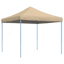 Τέντα Εκδηλώσεων Πτυσσόμενη Pop-Up Μπεζ 292 x 292 x 315 εκ.