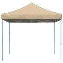Τέντα Εκδηλώσεων Πτυσσόμενη Pop-Up Μπεζ 292 x 292 x 315 εκ.