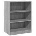 Ντουλάπα Γκρι Sonoma 77x48x102 εκ. από Επεξεργασμένο Ξύλο
