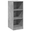 Ντουλάπα Γκρι Σκυροδέματος 48x41x102 εκ. από Επεξεργασμένο Ξύλο