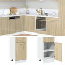Ντουλάπι με Συρτάρι Lyon Sonoma Δρυς 40x46x81,5 εκ. Επεξ. Ξύλο