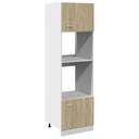 Ντουλάπι για Φούρνο Μικροκυμάτων Lyon Sonoma Δρυς 60x57x207 εκ.