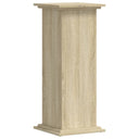 Βάσεις Φυτών Sonoma Δρυς 33x33x80εκ. Επεξεργασμένο Ξύλο