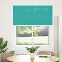 Πλισέ περσίδα Petrol Green 120x150 cm Πλάτος υφάσματος 119,4 cm