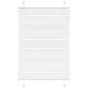 Πλισέ περσίδα Λευκό 85x100 cm Πλάτος υφάσματος 84,4 cm