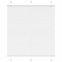 Πλισέ περσίδα Λευκό 120x100 cm Πλάτος υφάσματος 119,4 cm