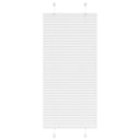 Πλισέ περσίδα Λευκό 60x150 cm Πλάτος υφάσματος 59,4 cm