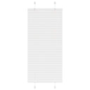 Πλισέ περσίδα Λευκό 65x150 cm Πλάτος υφάσματος 64,4 cm